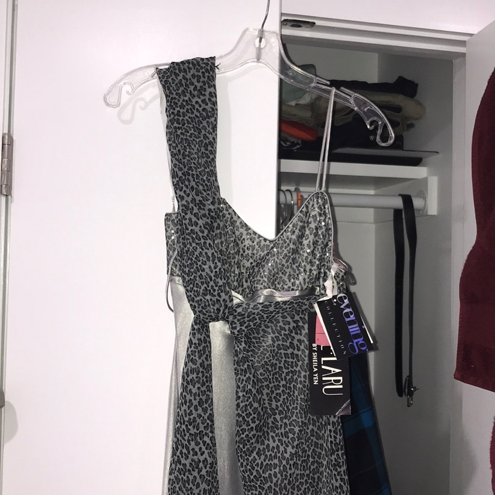 Silk long dress